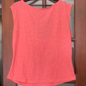 Bright coral Prana shirt